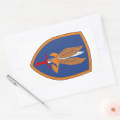 1e Luchtvaartbrigade Rechthoekige Sticker (Envelop)