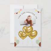 1E MAANDAG MET BALLOON EN FOTO KAART (Achterkant)