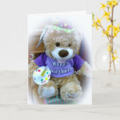 "1e MAANDAG" VOOR SPECIALE BABY Kaart (Gele Bloem)