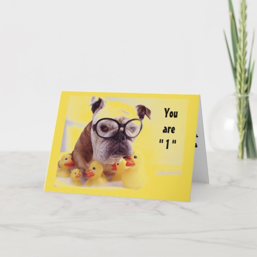 1e MAANDAGEN VOOR CAKE, FUN EN KISSES/HUGS Kaart (Voorkant)