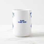 1e Marine Divisie - Het oude ras Custom Koffiemok (Center)