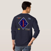 1e maritieme sector SweatShirt (Achterkant volledig)