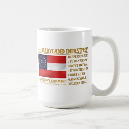 1e Maryland Infanterie (BA2) Koffiemok (Rechts)