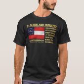 1e Maryland Infanterie (BA2) T-shirt (Voorkant)