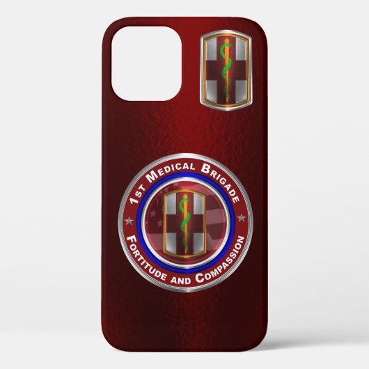 1e medisch brigade Gepersonaliseerd Case-Mate iPhone Case (Achterkant)