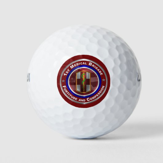1e Medische Brigade Golfballen (Voorkant)