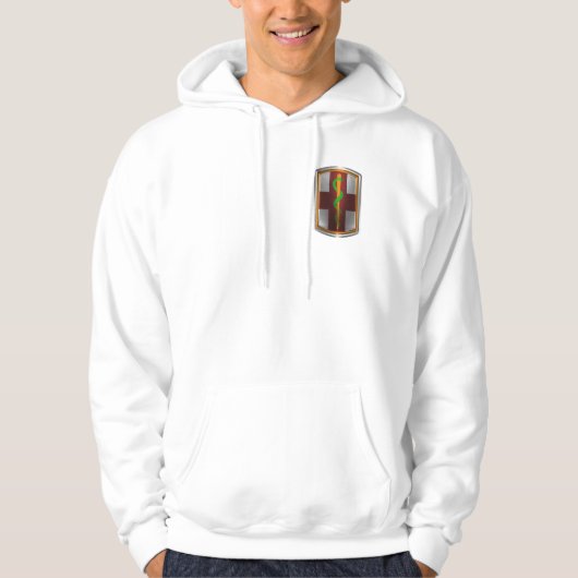 1e Medische Brigade Hoodie (Voorkant)