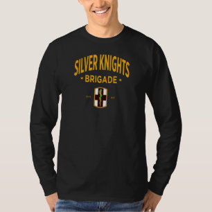 1e Medische Brigade - Silver Knights Long T-shirt