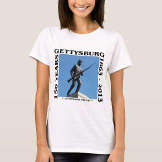1e Minnesota Infanterie - 150e Gettysburg T-shirt