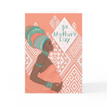 1e Moederdag-Amerikaanse mammie