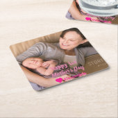 1e Moederdag Kartonnen Onderzetters (Schuin)