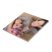 1e Moederdag Tegeltje (Zijkant)