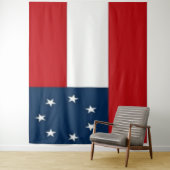 1e NATIOENALE VLAG CSA Wandkleed (In situ)