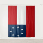 1e NATIOENALE VLAG CSA Wandkleed (Voorkant)