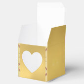 1e of 50e bruiloft Jubileum Golden Bedankdoosjes (Geopend)