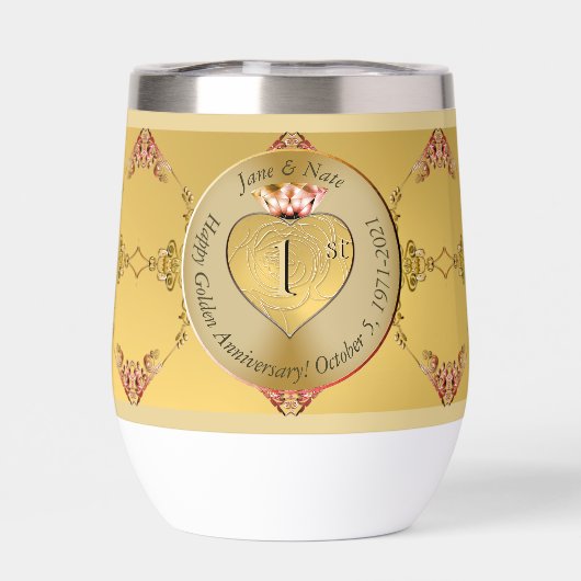 1e of 50e Golden Wedding Jubileum (Achterkant)