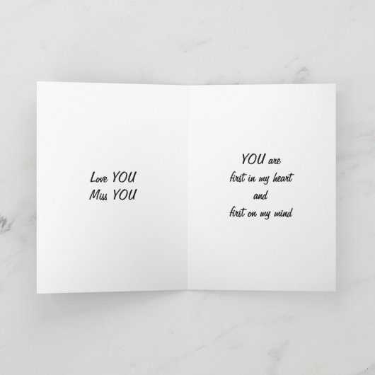 1e OP MIJN GEEST-1e IN MIJN HART-JIJ Kaart (Binnen)