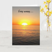 1e OP MIJN GEEST-1e IN MIJN HART-JIJ Kaart (Gele Bloem)