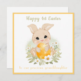 1e paaskaartbundel, kleindochter paaskaart kaart