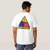 1e pantserdivisie - 1 t-shirt (Achterkant volledig)