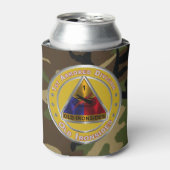 1e pantserdivisie blikjeskoeler (Blikje Voorkant)