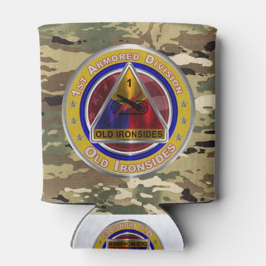 1e pantserdivisie blikjeskoeler (Achterkant)