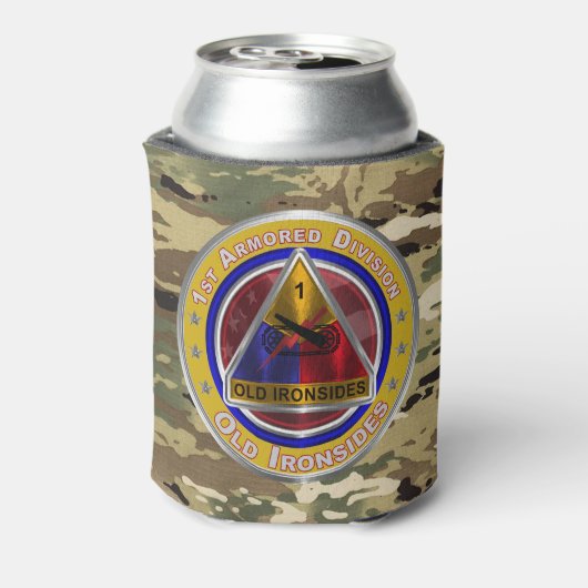 1e pantserdivisie blikjeskoeler (Blikje Achterkant)