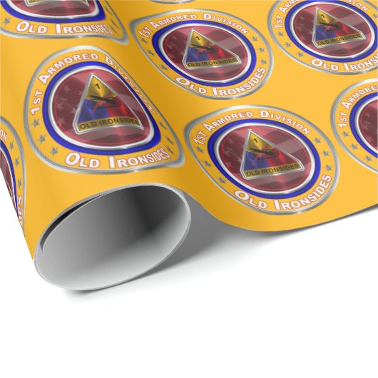 1e pantserdivisie cadeaupapier (Rol Hoek)