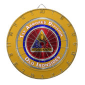 1e pantserdivisie dartbord (Voorkant)