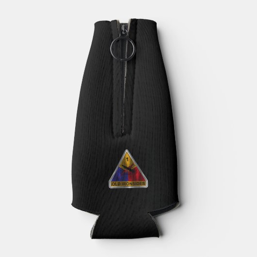 1e pantserdivisie flesjeskoeler (Achterkant)