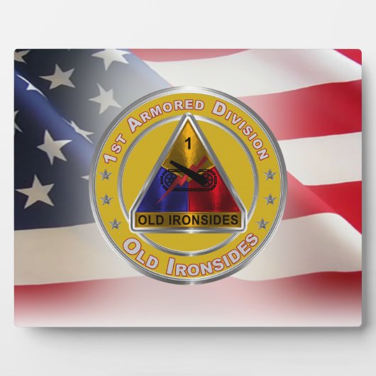 1e pantserdivisie fotoplaat (Voorkant)