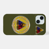 1e Pantserdivisie iPhone 15 Case (Achterkant horizontaal)