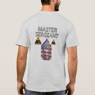 1e Pantserdivisie Master Sergeant T-shirt