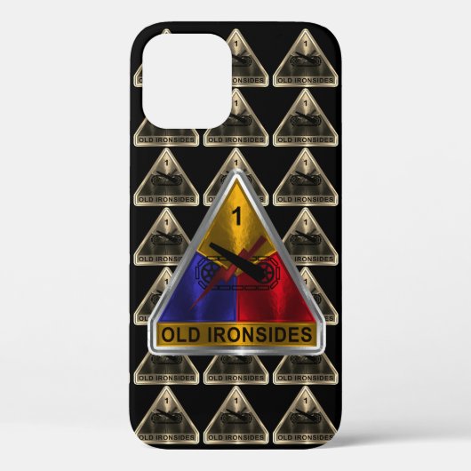 1e Pantserdivisie “Old Ironsides” Case-Mate iPhone Case (Achterkant)