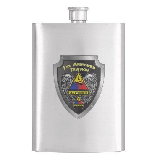 1e Pantserdivisie “Old Ironsides” Flacon (Voorkant)