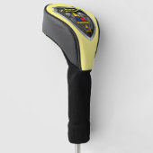 1e Pantserdivisie “Old Ironsides” Schild Golfheadcover (Schuin)