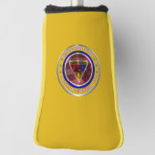 1e pantserdivisie "Oude ijronden" Golfheadcover (Draai 90)