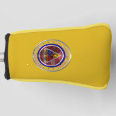 1e pantserdivisie "Oude ijronden" Golfheadcover (Voorkant)