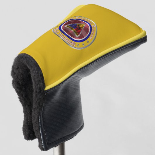 1e pantserdivisie "Oude ijronden" Golfheadcover (3/4 voorkant)