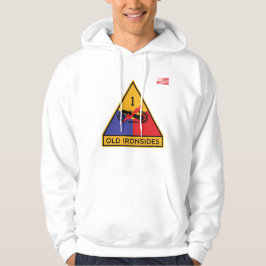1e pantserdivisie "Oude ijronden" Hoodie