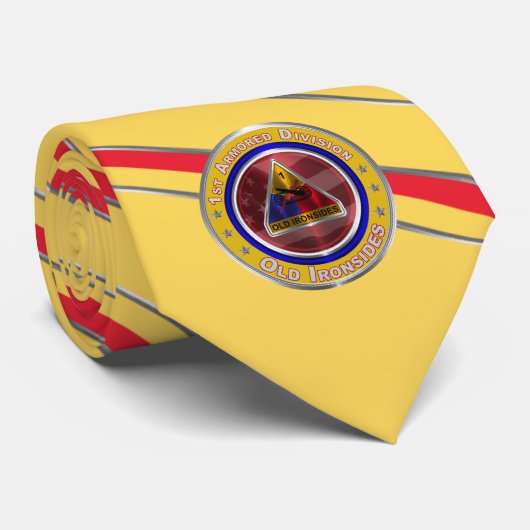 1e pantserdivisie "Oude ijronden" Stropdas (Opgerold)
