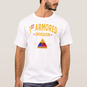 1e pantserdivisie "Oude ijronden" T-shirt