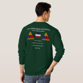 1e pantserdivisie "Oude Ironside Long Hoeve" T-shirt (Achterkant volledig)