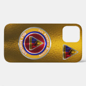 1e Pantserdivisie "Oude Ironsides" Gepersonaliseer Case-Mate iPhone Case (Achterkant (horizontaal))