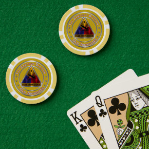 1e pantserdivisie poker chips