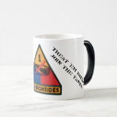 1e pantserdivisie Tankermok Magische Mok (Voorkant rechts)