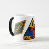 1e pantserdivisie Tankermok Magische Mok (Voorkant links)