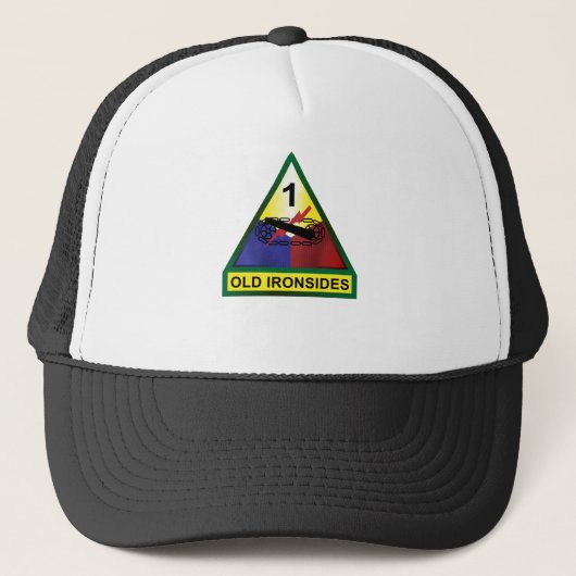 1e pantserdivisie trucker pet (Voorkant)