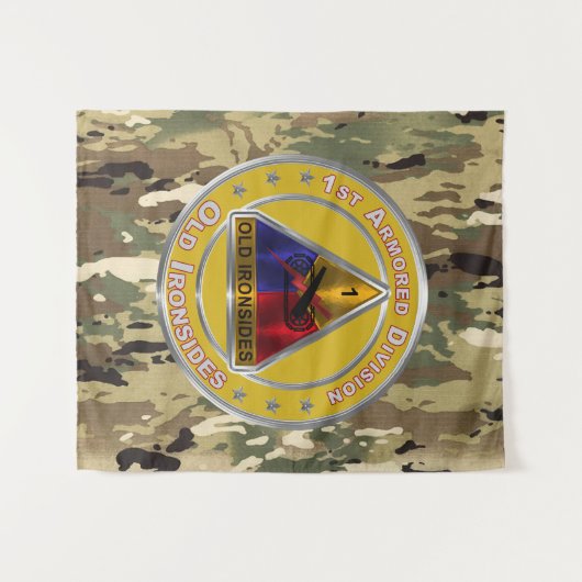 1e pantserdivisie wandkleed (Voorkant (horizontaal))