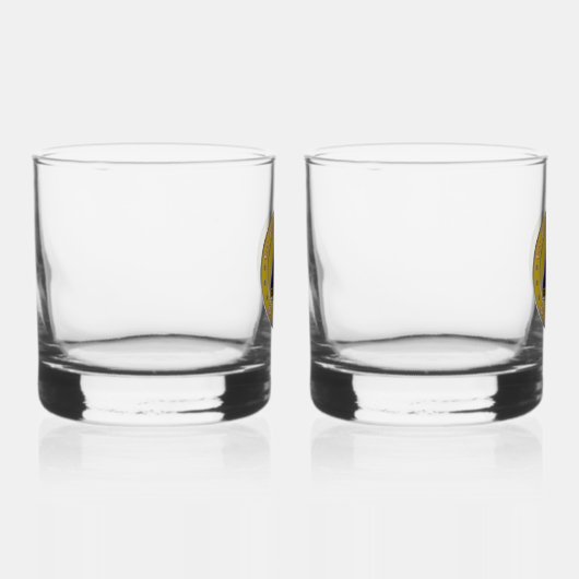 1e pantserdivisie whisky glas (Rechts)